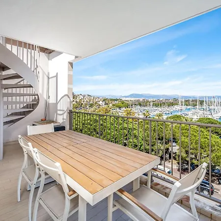 Rooftop -vue Port, 4 Pers, Climatise, Terrasse, Jaccuzi, Parking * 앙티브