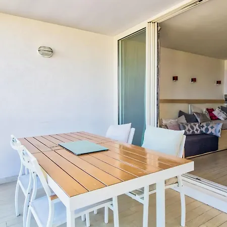 Rooftop -vue Port, 4 Pers, Climatise, Terrasse, Jaccuzi, Parking 아파트