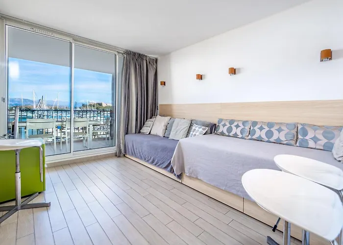 Rooftop -vue Port, 4 Pers, Climatise, Terrasse, Jaccuzi, Parking 公寓 *