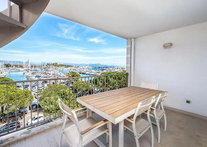 Appartamento Rooftop -vue Port, 4 Pers, Climatisé, Terrasse, Jaccuzi, Parking Antibes
